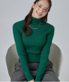 SHOO・LA・RUE / シューラルー ニット・セーター | ちくちくしにくいリブタートルニット