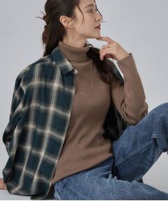 SHOO・LA・RUE / シューラルー ニット・セーター | ちくちくしにくいリブタートルニット