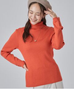 SHOO・LA・RUE / シューラルー ニット・セーター | ちくちくしにくいリブタートルニット