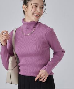 SHOO・LA・RUE / シューラルー ニット・セーター | ちくちくしにくいリブタートルニット