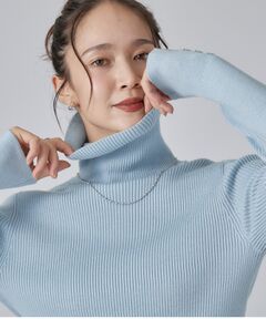 SHOO・LA・RUE / シューラルー ニット・セーター | ちくちくしにくいリブタートルニット