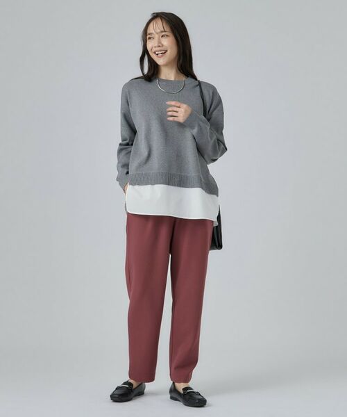 SHOO・LA・RUE / シューラルー パンツ | 【SS-LL/イージーケア】のびのびストレッチで楽ちん スマートイージーパンツ | 詳細15