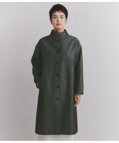 Cotton Wool Gabardine スタンドカラーコート