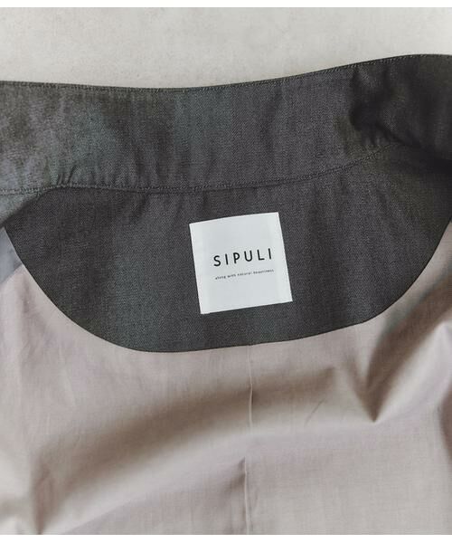 SIPULI / シプリ その他アウター | Cotton Wool Gabardine スタンドカラーコート | 詳細17