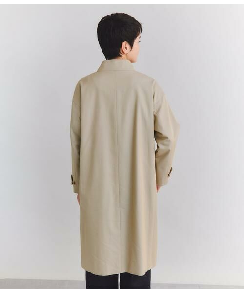 SIPULI / シプリ その他アウター | Cotton Wool Gabardine スタンドカラーコート | 詳細3