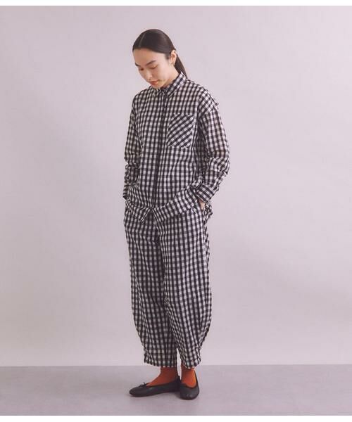 SIPULI / シプリ シャツ・ブラウス | ［ACAR］Gingham Sucker チェックシャツ | 詳細12