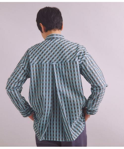 SIPULI / シプリ シャツ・ブラウス | ［ACAR］Gingham Sucker チェックシャツ | 詳細2