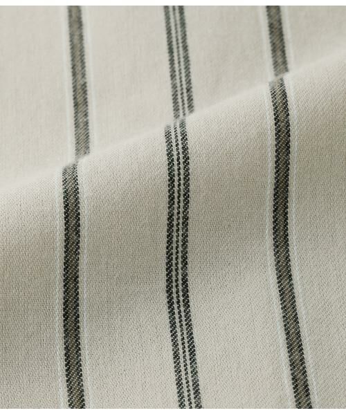 SIPULI / シプリ シャツ・ブラウス | Organic Cotton Stripe ビッグポケットシャツ | 詳細10