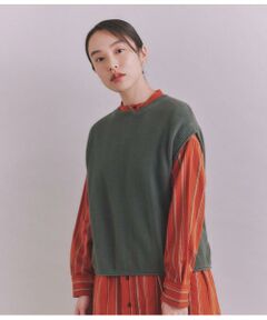 Organic Cotton Wool 2WAYニットベスト