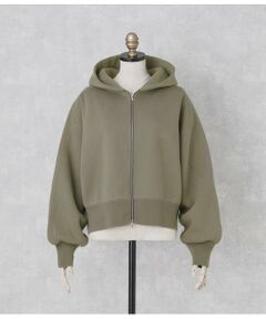 Cotton Fleece ダブルジップパーカ