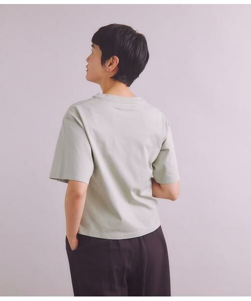 SIPULI / シプリ Tシャツ | Organic Cotton プリント刺繍Tシャツ | 詳細2