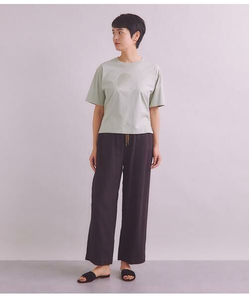 SIPULI / シプリ Tシャツ | Organic Cotton プリント刺繍Tシャツ | 詳細8