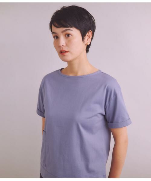 SIPULI / シプリ Tシャツ | Luster Soft Jersey ポケットTシャツ | 詳細3