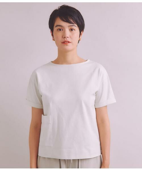 SIPULI / シプリ Tシャツ | Luster Soft Jersey ポケットTシャツ | 詳細9