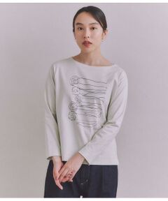 Luster Soft Jersey SIPULI flower Tシャツ