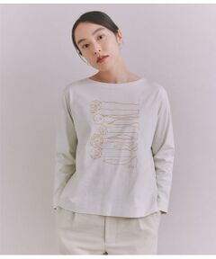 Luster Soft Jersey SIPULI flower Tシャツ