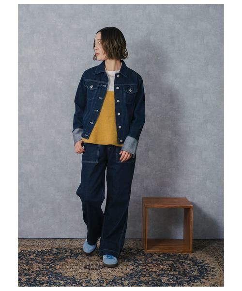 SIPULI / シプリ デニムパンツ | Organic Cotton Denim ベイカーパンツ | 詳細20