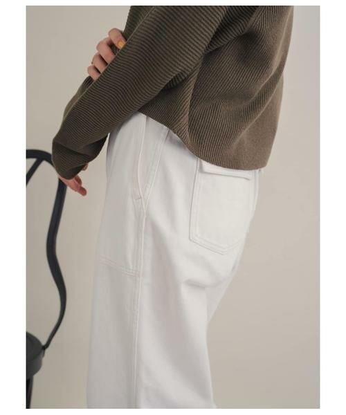 SIPULI / シプリ デニムパンツ | Organic Cotton Denim ベイカーパンツ | 詳細22