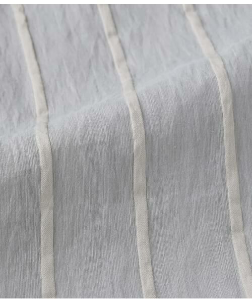 SIPULI / シプリ シャツ・ブラウス | [ACAR]Big Stripe ピンタックギャザーブラウス | 詳細8