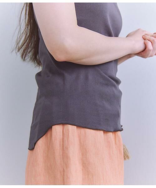 SIPULI / シプリ タンクトップ | ［LOTUS］Round Body Fraise タンクトップ | 詳細5