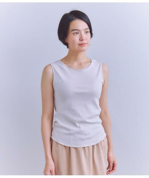 SIPULI / シプリ タンクトップ | ［LOTUS］Round Body Fraise タンクトップ | 詳細9