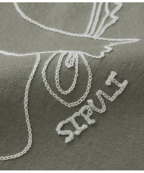 SIPULI / シプリ Mercerization Jersey チェーン刺繍Ｔシャツ SIPULI｜Mercerization Jersey チェーン刺繍Tシャツ | Rakuten