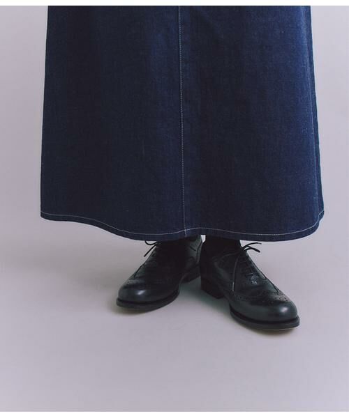 SIPULI / シプリ ロング・マキシ丈スカート | Organic Cotton Denim ベイカースカート | 詳細8