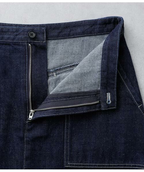 SIPULI / シプリ ロング・マキシ丈スカート | Organic Cotton Denim ベイカースカート | 詳細9