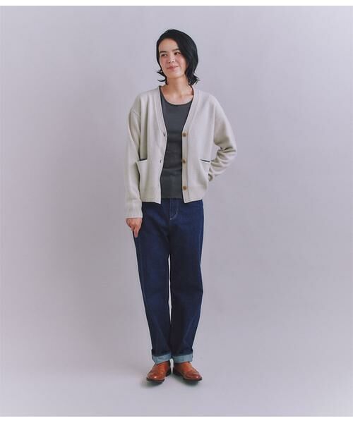 SIPULI / シプリ デニムパンツ | Organic Cotton Denim ジャストウエストパンツ | 詳細10
