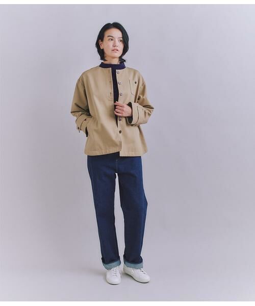 SIPULI / シプリ デニムパンツ | Organic Cotton Denim ジャストウエストパンツ | 詳細12