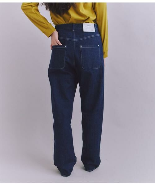 SIPULI / シプリ デニムパンツ | Organic Cotton Denim ジャストウエストパンツ | 詳細3