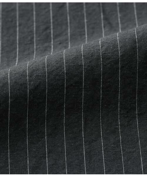 SIPULI / シプリ シャツ・ブラウス | Cotton Linen Pin Stripe ガゼット付ブラウス | 詳細10