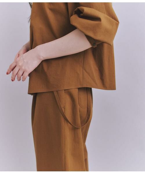 SIPULI / シプリ シャツ・ブラウス | High Density Twill セーラーピンタックブラウス | 詳細6