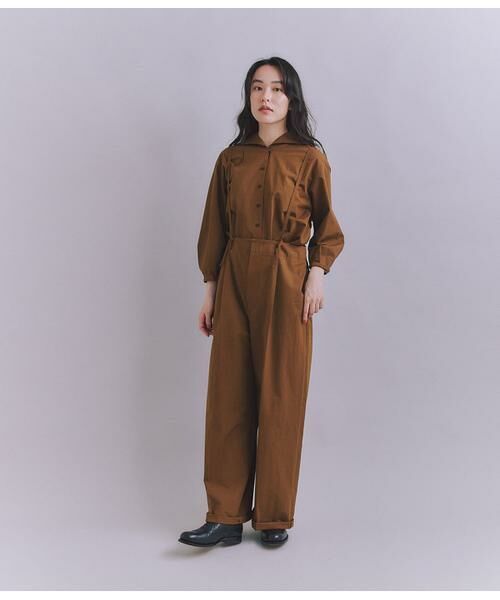 SIPULI / シプリ シャツ・ブラウス | High Density Twill セーラーピンタックブラウス | 詳細7