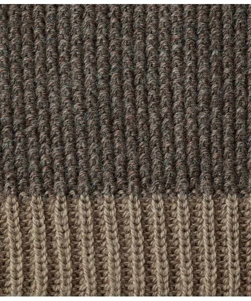 SIPULI / シプリ ベスト | Organic Cotton Wool 配色2wayニットベスト | 詳細11