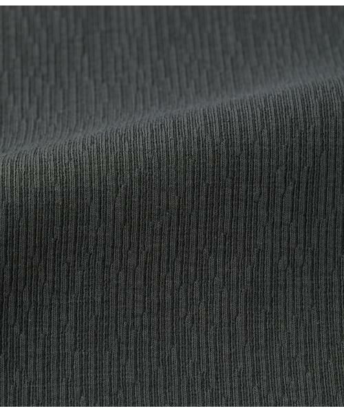 SIPULI / シプリ カットソー | Crepe Double Face Knit 切替えボトルネックプルオーバー | 詳細14