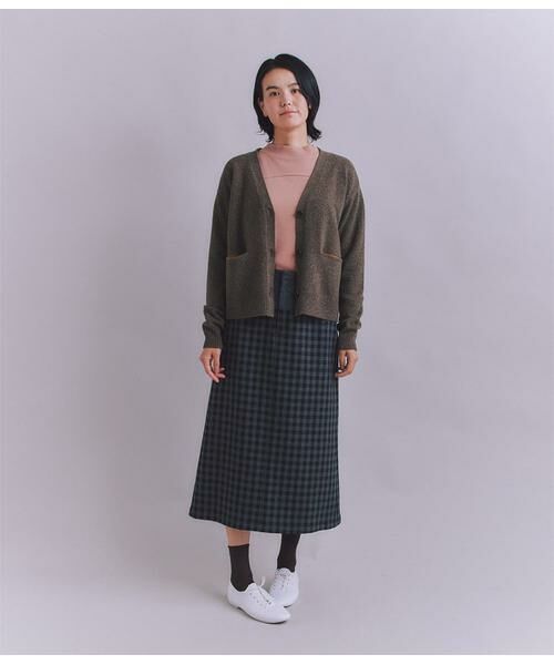 SIPULI / シプリ カットソー | Crepe Double Face Knit 切替えボトルネックプルオーバー | 詳細18