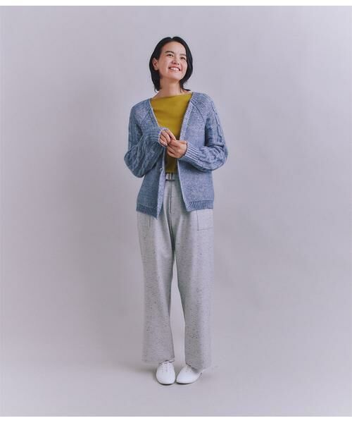 SIPULI / シプリ カットソー | ［LOTUS］Urtla High Gauge Rib 6分袖 ボートネックプルオーバー | 詳細16