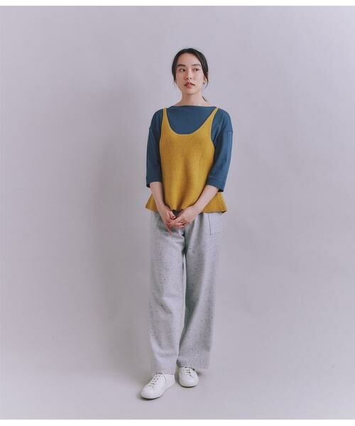 SIPULI / シプリ カットソー | ［LOTUS］Urtla High Gauge Rib 6分袖 ボートネックプルオーバー | 詳細21