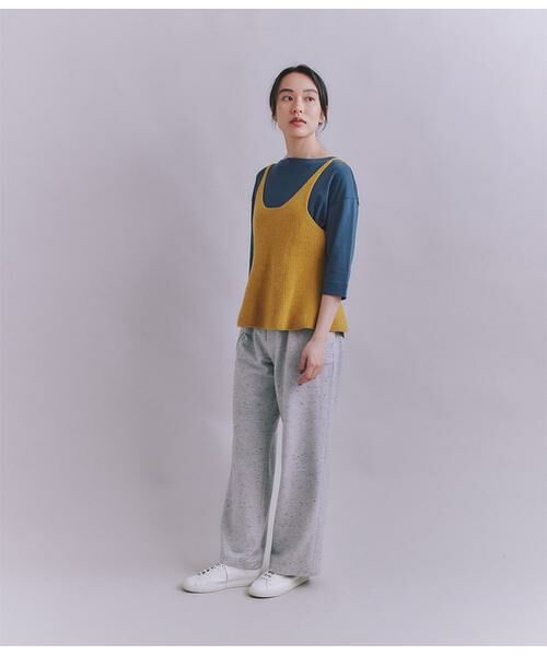 SIPULI / シプリ カットソー | ［LOTUS］Urtla High Gauge Rib 6分袖 ボートネックプルオーバー | 詳細22