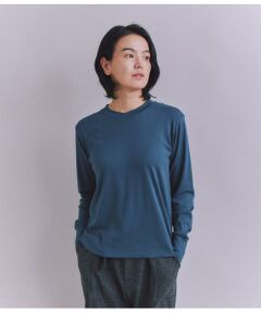 SIPULI / シプリ カットソー | ［LOTUS］Urtla High Gauge Rib クロスネックプルオーバー