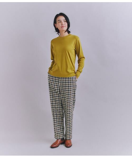 SIPULI / シプリ カットソー | ［LOTUS］Urtla High Gauge Rib クロスネックプルオーバー | 詳細13