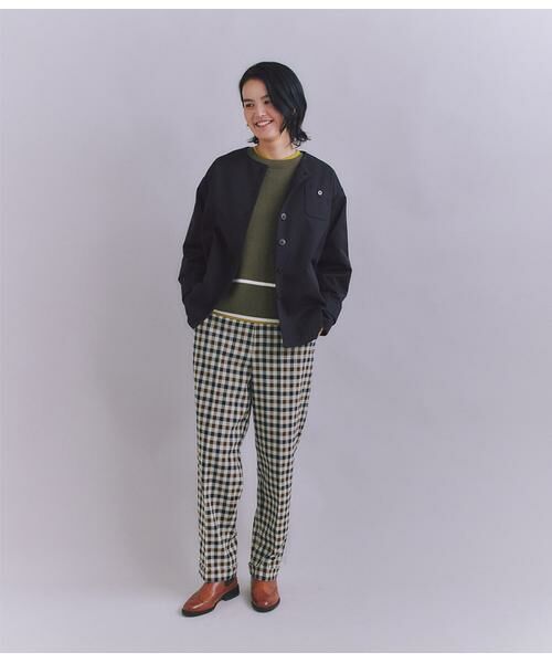 SIPULI / シプリ カットソー | ［LOTUS］Urtla High Gauge Rib クロスネックプルオーバー | 詳細15