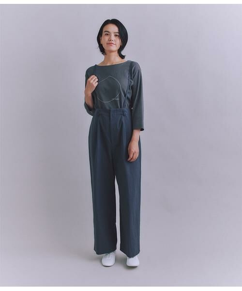 SIPULI / シプリ カットソー | Crepe Double Face Knit SIPULI刺繍プルオーバー | 詳細13