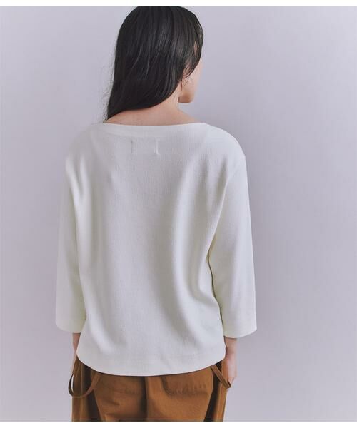 SIPULI / シプリ カットソー | Crepe Double Face Knit SIPULI刺繍プルオーバー | 詳細3