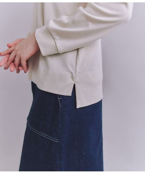 SIPULI / シプリ カットソー | ［LOTUS］Urtla High Gauge Rib ボトルネックプルオーバー | 詳細5