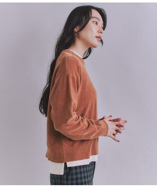 SIPULI / シプリ ニット・セーター | Creamy Cotton 玉ねぎ刺繍クルーネックニット | 詳細2