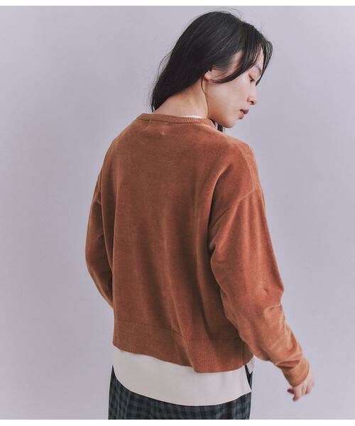 SIPULI / シプリ ニット・セーター | Creamy Cotton 玉ねぎ刺繍クルーネックニット | 詳細3