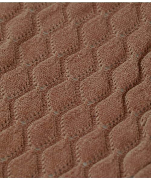 SIPULI / シプリ ニット・セーター | Creamy Cotton 木の葉柄ボトルネックニット | 詳細10