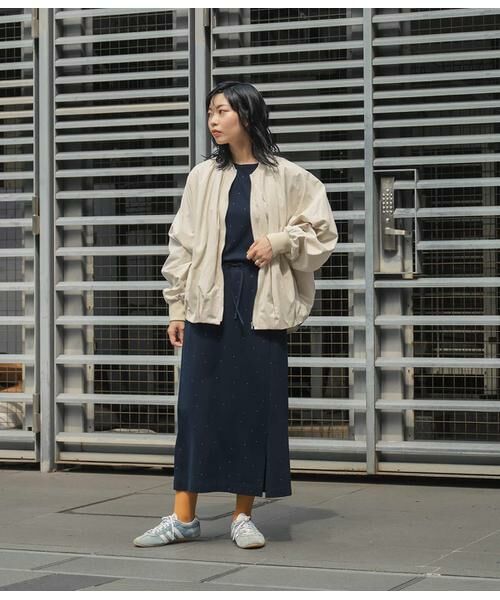 SIPULI / シプリ レザーブルゾン・ジャケット | High Density Twill ドルマンスリーブブルゾン | 詳細20